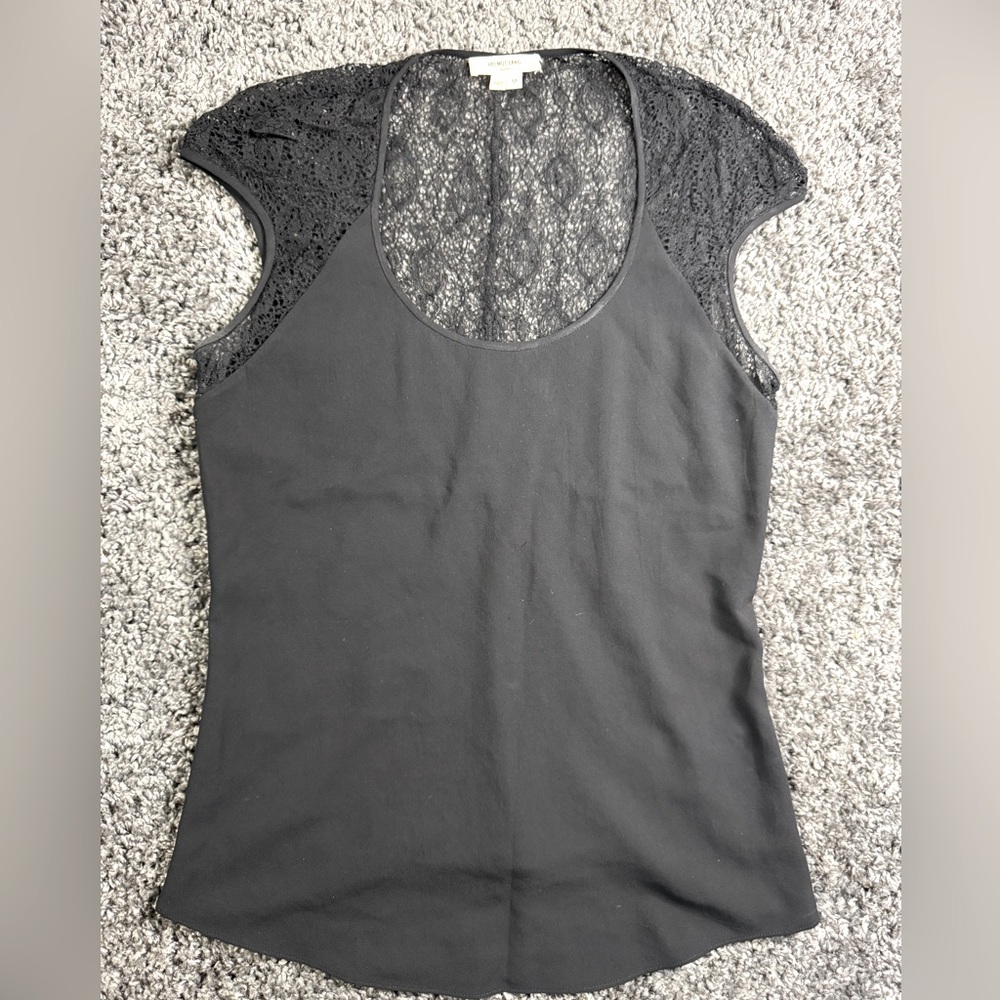 Helmut Lang Silk Top, Size M